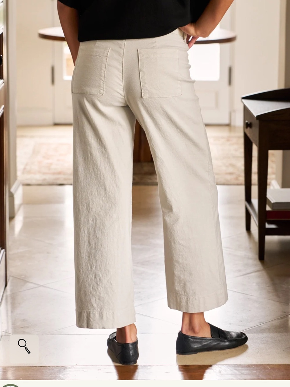 Frank & Eileen Wexford Wide Leg Pant Women’s 0